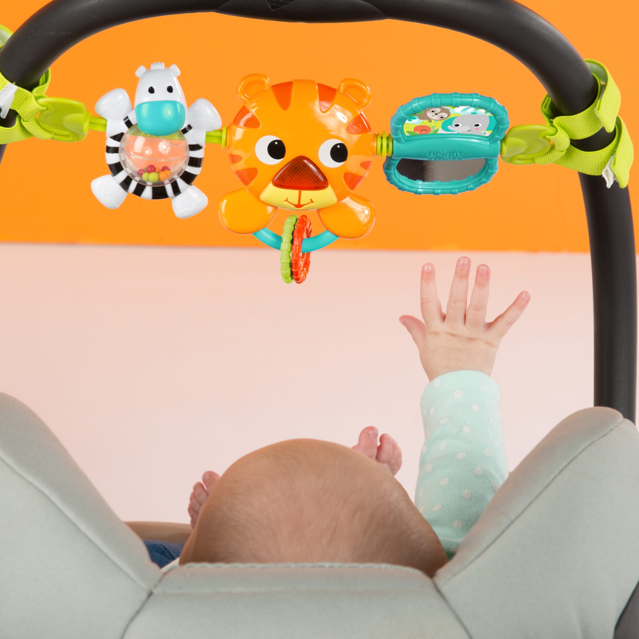 Bright Starts Take Along Musical Carrier Activity Toy Bar, Ages Newborn + - image 5 of 8