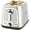 Orange, variant on Touch Screen 2-Slice Toaster, Stainless Steel, 6 Shade Settings, Timer Countdown