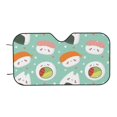 thumbnail image 7 of Balery Kawaii Sushi Print Car Windshield Sun Shade,Windshield Sunshade for Car Pickup Truck SUV Accessories-Medium, 7 of 7