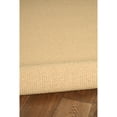 thumbnail image 6 of Contemporary Home Living 1.75' x 2.75' Hand Tufted Solid Area Throw Rug - Sisal Brown, 6 of 7