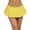 Yellow, variant on Women's Entertainment Yoga Sport Fashion Club Low Waisted Mini Skirt