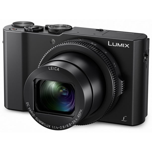 Panasonic Lumix DMC-LX10 - Digital camera - compact - 20.1 MP - 4K / 30 fps - 3x optical - Leica - Wi-Fi - black - Walmart.com