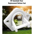 thumbnail image 2 of Yazoeia RV Awning Base with Mounting Rivet Fit for RV Awning Base Sunchaser II, Aluminum RV Awning Hardware Right or Left Side CJC912-183354, 2 of 6
