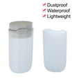 thumbnail image 4 of Unique Bargains 1 Pcs Toothbrush Travel Case Traveling Plastic Portable Toothbrush Holders Cases 7.87"x2.17" Clear White, 4 of 6