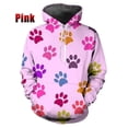 thumbnail image 3 of Nueva sudadera con capucha con estampado 3D de huellas de perro divertidas y a la moda para mujer y hombre, sudadera con capucha con personalidad creativa, sudadera informal de manga larga, 3 of 5