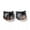 Black, 20PCS, variant on MATROOY 20-50pcs Glass Cat Head Beads Colorful Animal Crystal Bead Spacer 12.5x14mm-Clear, 20PCS