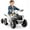 White, variant on OLAKIDS 6V Kids ATV with Removable Trailer, Forward Backward Function, Widened & Wear-Resistant Wheels, Ride On Toy for Toddlers