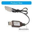 thumbnail image 5 of Jesscasday USB Charging Cable Featuring LED Indicators for 9.6V Remotes control Car Batteries Overcharge Overheats Protections, 5 of 10