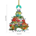 thumbnail image 3 of Madera Para Mascotas De Navidad, Adornos Colgantes De Árbol De Navidad, Adornos Navideños Para Colgar En Ventanas O Puertas seitruly HA041428-01, 3 of 6