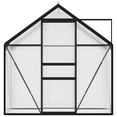 thumbnail image 4 of vidaXL Greenhouse Patio Grow House Outdoor Green House Anthracite Aluminum, 4 of 53