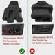 thumbnail image 4 of Huskylock 340D341D Sewing Machine Foot Pedal with Power Cord, 4 of 5