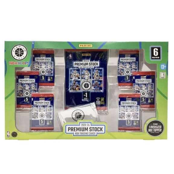 Panini NBA Premium Stock Collection Trading Cards, New, 5 Pack