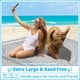 thumbnail image 2 of Toalla de playa Vikumond Cloud Grey Algodón Oversized XXL, 2 of 7