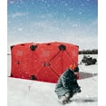 thumbnail image 5 of Garvee 4-6 Person Insulated Ice Fishing Tent Pop Up Portable 68 Sq Ft with PVC Windows, 5 of 5