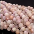 thumbnail image 2 of Genuine Kunzite Gemstone Pink Purple Round 5mm 6mm 7mm 8mm Loose Beads 15.5" Strand, 2 of 8