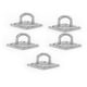 thumbnail image 5 of Hebilla de puerta de diamante de acero inoxidable, 10 piezas M5 Accesorios de fijación de toldo de acero inoxidable Hebilla de puerta Accesorios de vela de sombra Ingeniería de precisión, 5 of 14