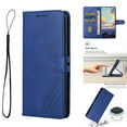 thumbnail image 1 of Compatible for Samsung Galaxy S23 Ultra Wallet Case with Card Slots Holder Magnetic Flip Cover, Luxury PU Leather Soft Silicone Shockproof Kickstand Folio Case for Samsung Galaxy S23 Ultra,Blue, 1 of 7