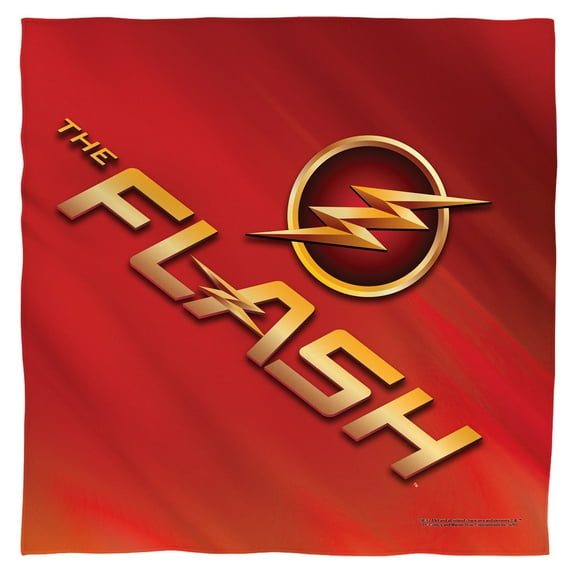 The Flash - Tv Logo - Bandana - 22" x 22"