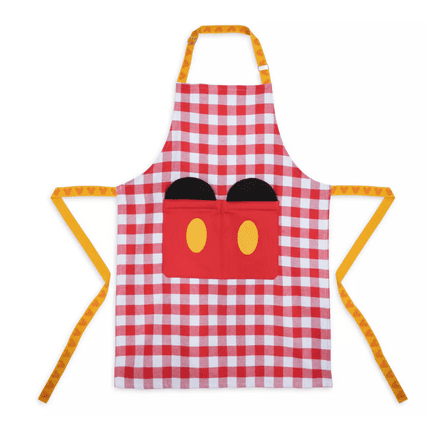 Disney Parks Mousewares Collection 3D Mickey Ears Apron for Adults New with Tag