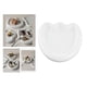 thumbnail image 1 of Juego de Platos de Cena, Juego de Platos Apilables de Cerámica, Bandeja de Servicio de Catering para Aperitivos, Resistente a Los Arañazos, para El Ho Tulipán Soledad Plato de postre, 1 of 10