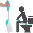 thumbnail image 1 of 38cm Butt Wipe Toilet Aid Toilet Paper Clips-Easy to Wipe Aid-Easy to Use Long Covered Handle Toilet Aid Tool Elderly and Pregnant Woman38cm e, 1 of 5