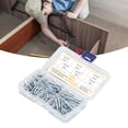 thumbnail image 4 of Self Drilling Screws Assortment Kit, Non Slip 160Pcs Self Drilling Screws M4.2 Less Breakable With Storage Box For Fixing, 4 of 8