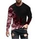 thumbnail image 2 of Amzcrzy - Sudadera Para Hombre, Diseño De Halloween, Informal, De Manga Larga Y Cuello Redondo, Color Vino, 2Xl, 2 of 3