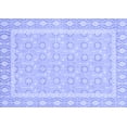 thumbnail image 1 of Ahgly Company Machine Washable Indoor Rectangle Oriental Blue Traditional Area Rugs, 2' x 4', 1 of 4