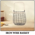 thumbnail image 3 of unbranded Cesta Colgante De Hierro Para Cocina Multifuncional Para Y, 3 of 6