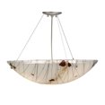 thumbnail image 6 of Meyda 146209 24 in. Metro Fusion Ramoscelli Inverted Pendant, White Irid & Clear & Black & White, 6 of 7