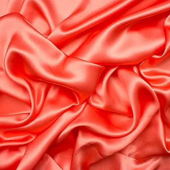 Reliable Bedding Silk Satin Sheets Set | Silk Satin Sheets Set Full | Sheets Coral |Fitted Sheet 24 Inch Deep Pocket | 4 Pc Sheet Set | Flat Sheet& Pillowcases.