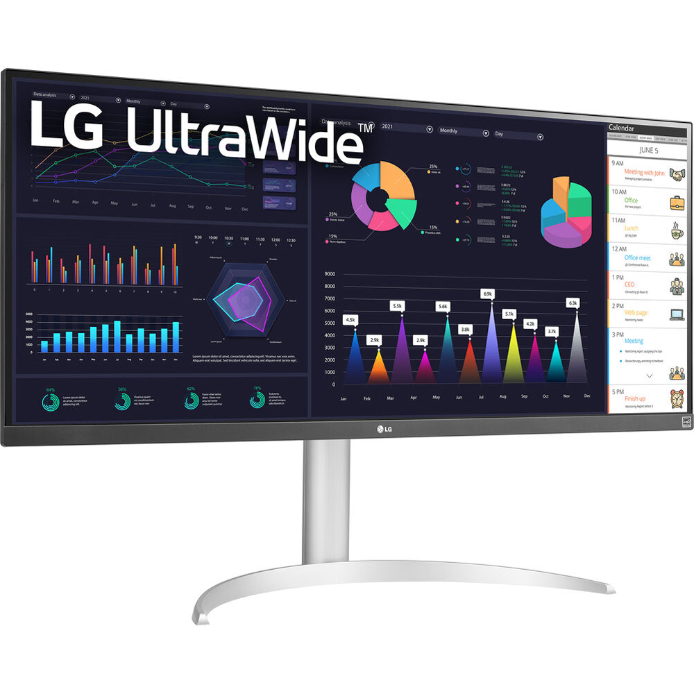 Open Box LG 34WQ650-W 34 inch 21:9 UltraWide Full HD (2560 x 1080