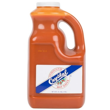 Louisiana Crystal Hot Sauce 1 Gallon Plastic Bottles - Single Pack