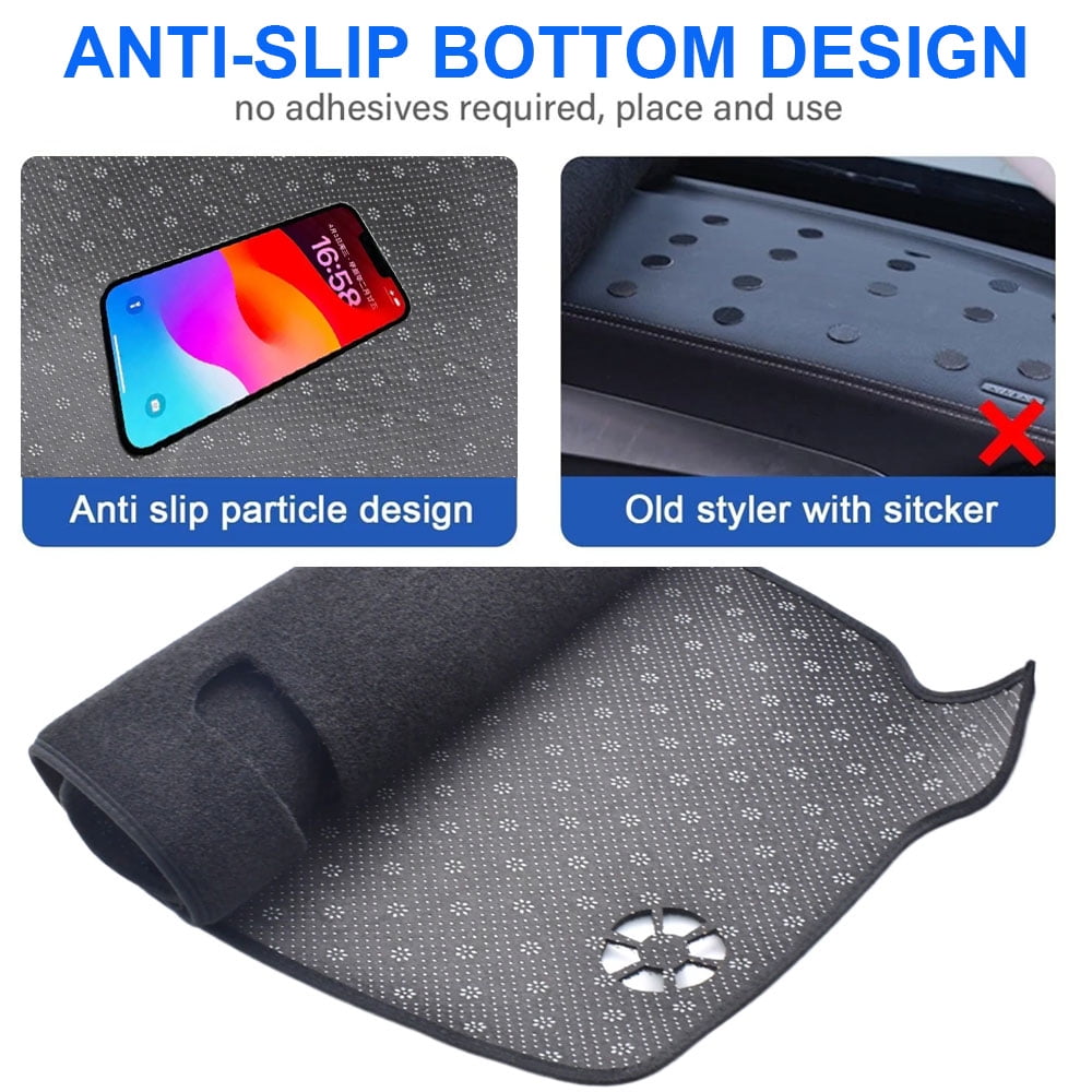 Dashboard Cover Non-Slip Dash Mat For 2022-2025 Chevy Silverado/GMC Sierra 1500