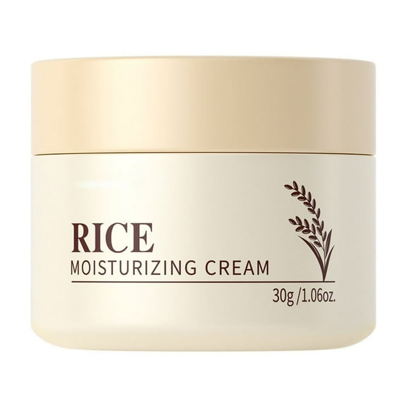 LEHOZIHEQ Rice Mask, Nourishes Mask, Glowing Look, Improves Moisture Skin Barrier, Deep Nourishment, Smooths and Evens Skin Tone