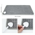 thumbnail image 4 of Heating Pad Electric Heating Pads for Back, Neck, Abdomen, Moist Heated Pad for Shoulder, Knee, Hot Pad for Arms and Legs, Dry&Moist Heat & Auto Shut Off,Gifts for Women Men(Gray, 12''×24'), 4 of 12