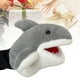 thumbnail image 5 of Marioneta de guante de peluche, juguete con forma de guante, animal de peluche, marioneta para adultos, fantasía gris, 5 of 9