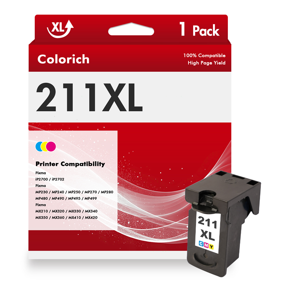 2-Pack Black Ink Cartridges For Canon 210XL – Compatible With Pixma MX410, MP280, MP490 Printers