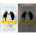 thumbnail image 2 of Caroline's Treasures BB2098CNL Japanese Chin Summer Beach Ceramic Night Light, 6x4x3", multicolor, 2 of 2