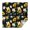 Black Sunflower White, variant on Sunset Sunflower Field Scene Square Tablecloth,Waterproof Square Table Cover,Wipeable Spillproof Washable Table Cover for Home Kitchen Party Decor 42"X42"(107x107cm)