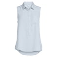 thumbnail image 5 of Time and Tru Women's Sleeveless Henley, 5 of 5