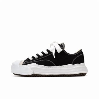 Maison MIHARA YASUHIRO Og Sole Peterson Low Canvas Black Men Women
