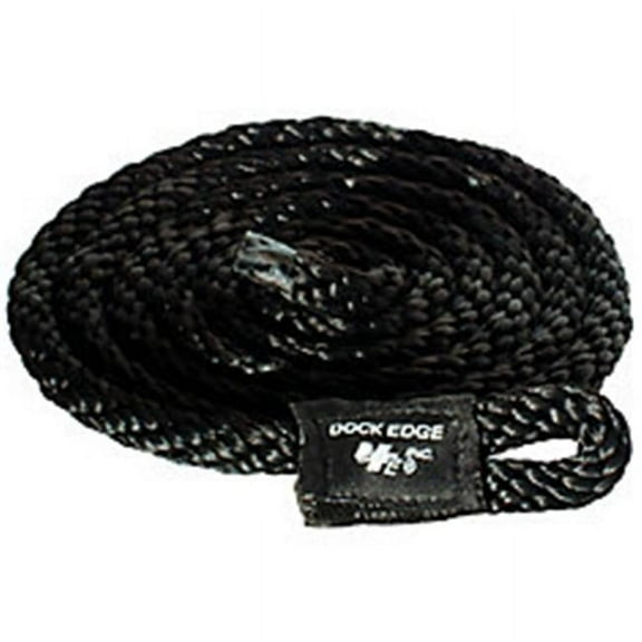 Dock Edge 91-566-F 5 ft. Fender Lines - Black, Pack of 2