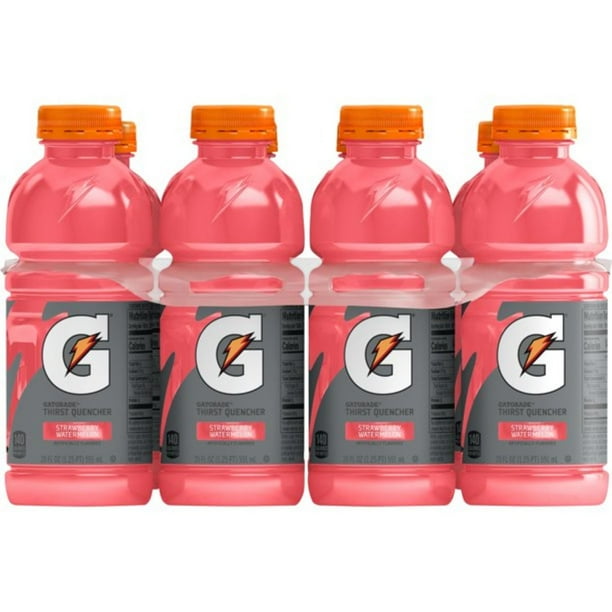 Gatorade Thirst Quencher Fierce Strawberry Watermelon Sports Drink, 20