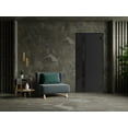 thumbnail image 4 of Front Exterior Prehung Steel Door / Ronex 1033 Teak / Entry Metal Modern Painted W36" x H80" Left hand Inswing, 4 of 6
