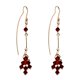 thumbnail image 1 of Aretes Violador con Genuine Czech Crystal By Preciosa Aleación con Oro 18k Jands Joyeria y Moda JA-065-V 01 SI, 1 of 2