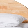 thumbnail image 4 of Baxton Studio Denton Natural Brown Finished Wood Queen Size Platform Bed, 4 of 9