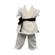 thumbnail image 2 of Figura de acción 1:12 Ropa para hombre Uniforme de judo Ropa para muñecas Top Pantalones Cinturón Vestir Blanco, 2 of 5