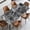 A-black Marble, variant on Rectangle Wipeable Tablecloth with Elastic, Fitted Waterproof Outdoor Tablecloth for 6 Foot Rectangle Tables, Picnic, Camping