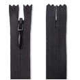 thumbnail image 3 of 16 Inch Black Nylon Zipper for Crafts and Sewing, 3 of 7